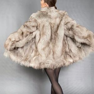 Real Fox Fur Jacket